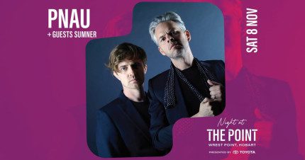 Event Card poster for Night at the Point – PNAU & Sumner | Hobart