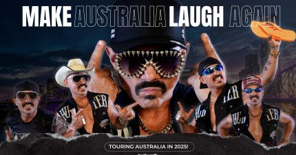Event Card poster for Pauly Fenech’s – Make Australia Laugh Again Tour | Mackay