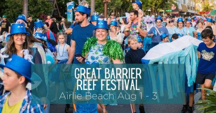 Event Card poster for Great Barrier Reef Festival 2025 | Airlie Beach