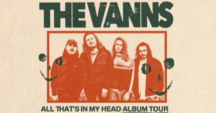 Event Card poster for The VANNS – ‘All That’s In My Head’ Album Tour | Fremantle