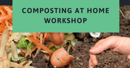 Event Card poster for Composting at Home Workshop | Samford Valley