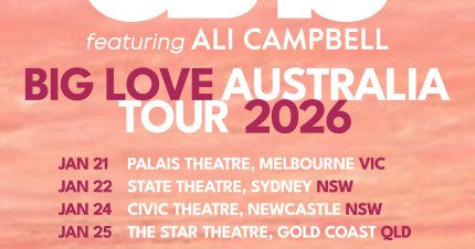 Event Card poster for UB40 Featuring Ali Campbell – Big Love Australia Tour 2026 | Newcastle