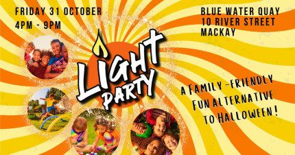 Event Card poster for Light Party 2025 | Mackay