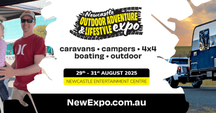 Event Card poster for Newcastle Outdoor Adventure & Lifestyle Expo