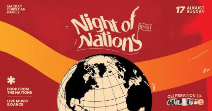 Event Card poster for Night at Nations | Mackay