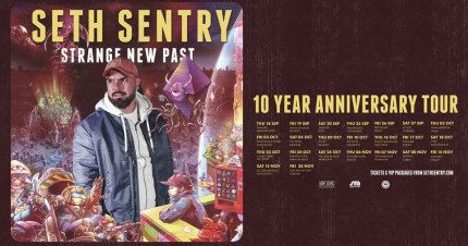 Event Card poster for Seth Sentry – Strange New Past | Mackay