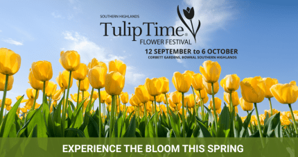 Event Card poster for Tulip Time Flower Festival 2025 | Bowral