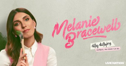 Event Card poster for Melanie Bracewell – Dilly Dallying | Hobart