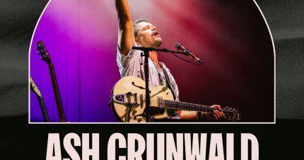 Event Card poster for Ash Grunwald with The Brisbane City Gospel Choir