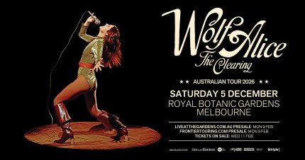Event Card poster for Live At The Gardens – Wolf Alice | Melbourne