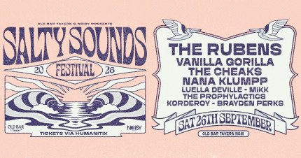 Event Card poster for Salty Sounds Festival 2026 | Old Bar