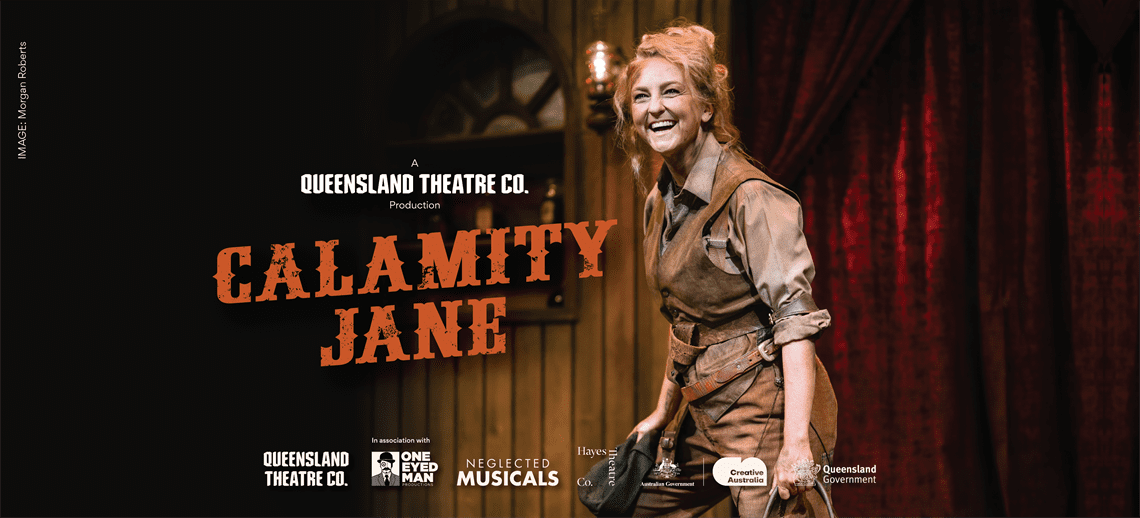 Event Poster for Calamity Jane | Proserpine | EventsontheHorizon.com
