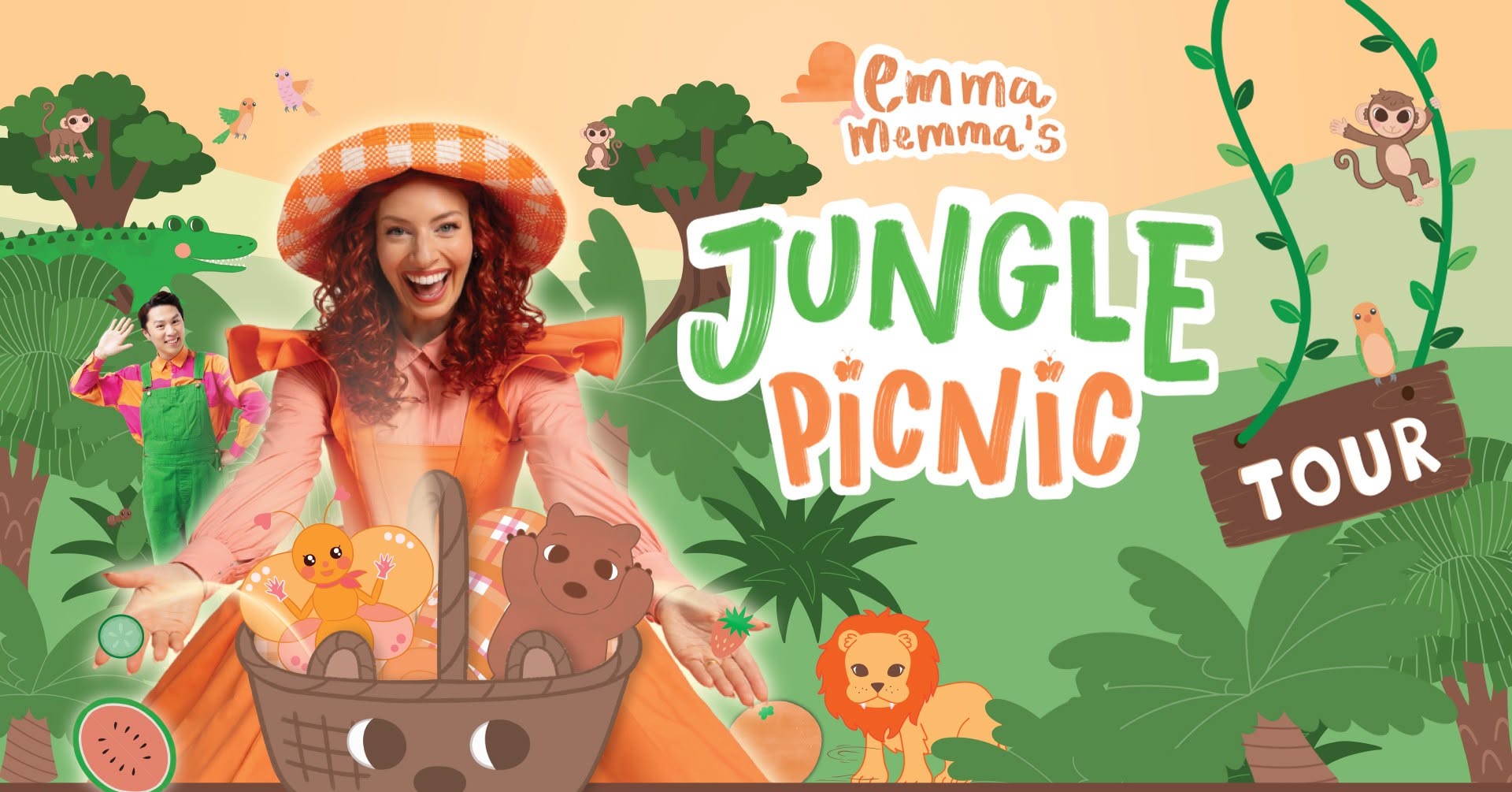 Event Poster for Emma Memma – Jungle Picnic Tour | Mackay | EventsontheHorizon.com