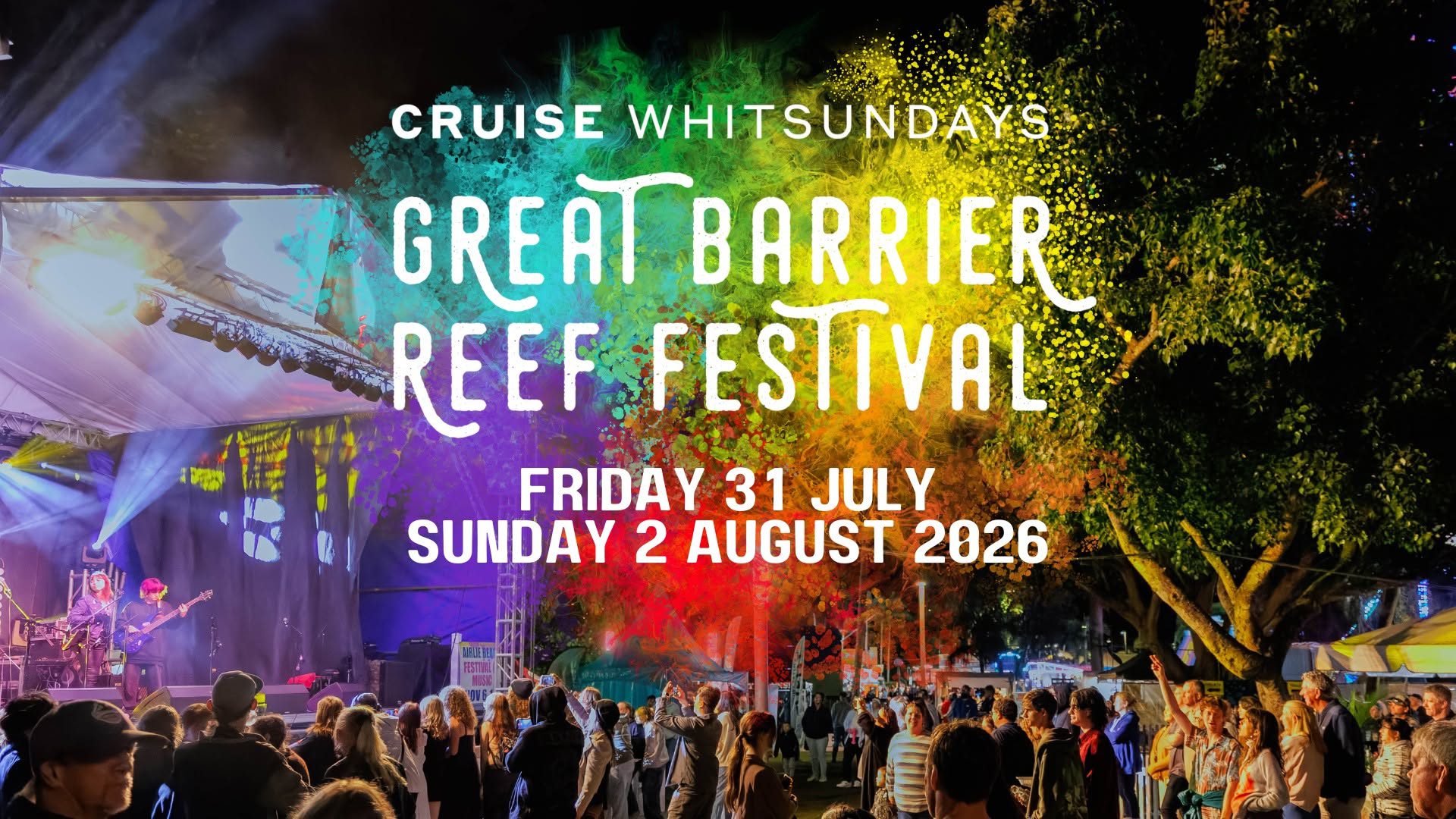 Event Poster for Great Barrier Reef Festival 2026 | Airlie Beach | EventsontheHorizon.com