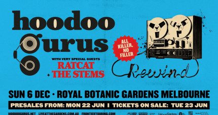 Card image for article, Live At The Gardens – Hoodoo Gurus | Melbourne