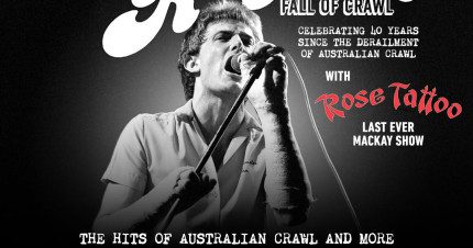 Card image for article, James Reyne – Fall of Crawl | Mackay