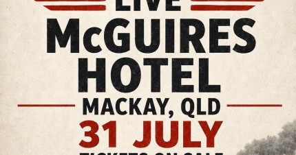 Event Card poster for Kingswood (Live) @ McGuires Hotel | Mackay