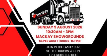 Event Card poster for Konvoy 4 Kids Mackay 2026
