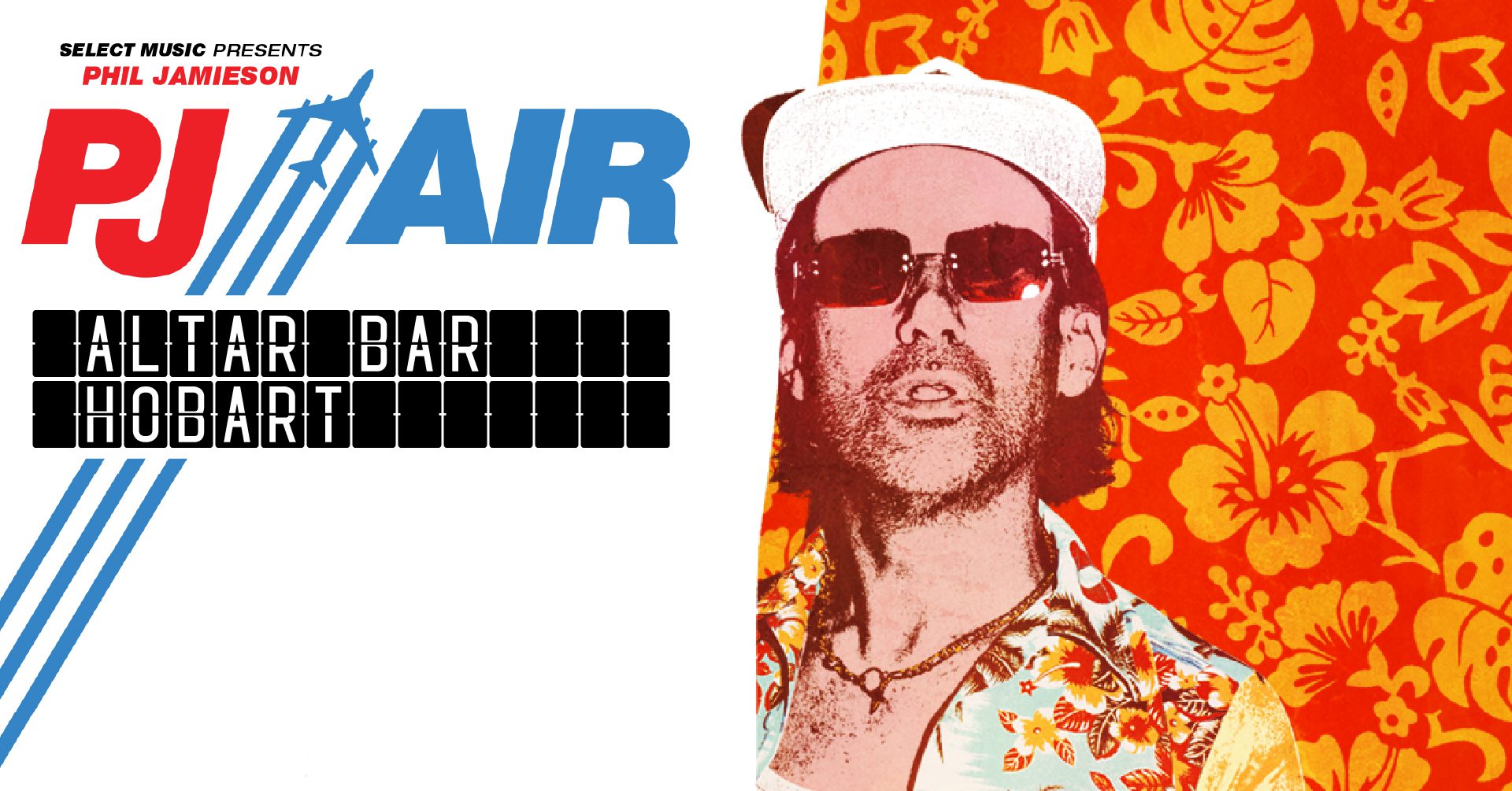 Event Poster for Phil Jamieson – PJ Air Tour | Hobart | EventsontheHorizon.com