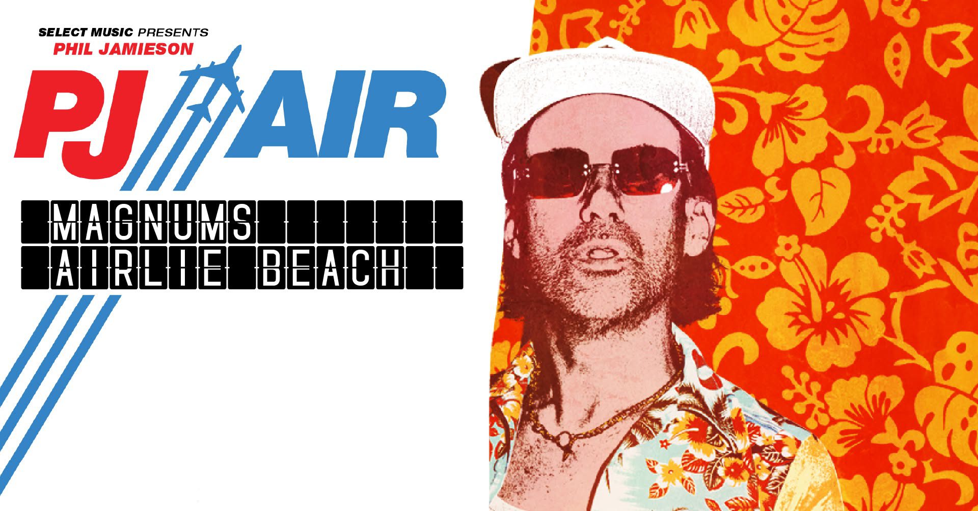 Event Poster for Phil Jamieson – PJ Air Tour | Airlie Beach | EventsontheHorizon.com
