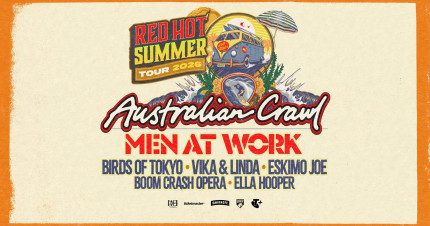 Card image for article, 2026 Red Hot Summer Tour – Australian Crawl | Pokolbin