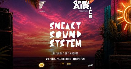 Card image for article, Open Air-lie ft Sneaky Sound System | Airlie Beach