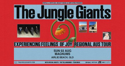 Card image for article, The Jungle Giants – Experiencing Feelings of Joy Tour | Airlie Beach