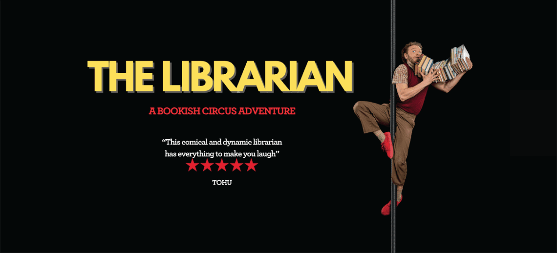 Event Poster for The Librarian – A Bookish Circus Adventure | Proserpine | EventsontheHorizon.com