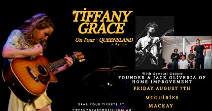 Card image for article, Tiffany Grace – Ripples in Time Tour 2026 | Mackay