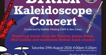 Event Card poster for British Kaleidoscope – Live Music by the GWO | Holt