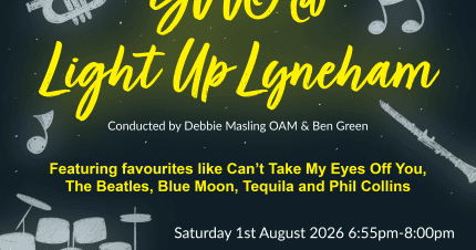 Card image for article, Ginninderra Wind Orchestra @ Light Up Lyneham