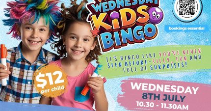 Card image for article, Wacky Wednesday Kids Bingo | Davistown