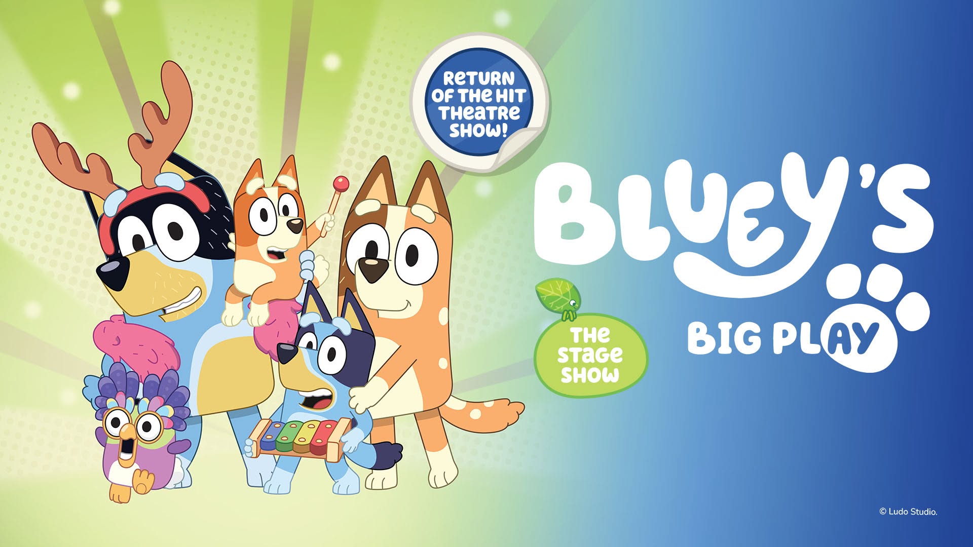 Event Poster for Bluey’s Big Play The Stage Show | Launceston | EventsontheHorizon.com