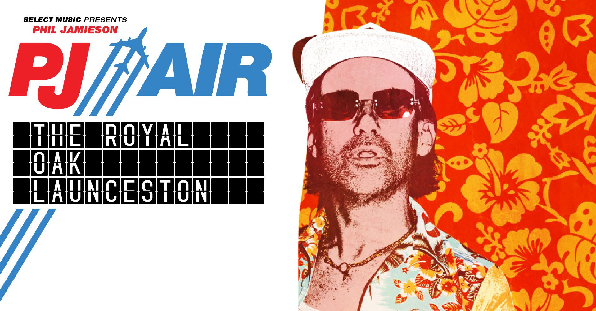 Event Poster for Phil Jamieson – PJ Air Tour | Launceston | EventsontheHorizon.com