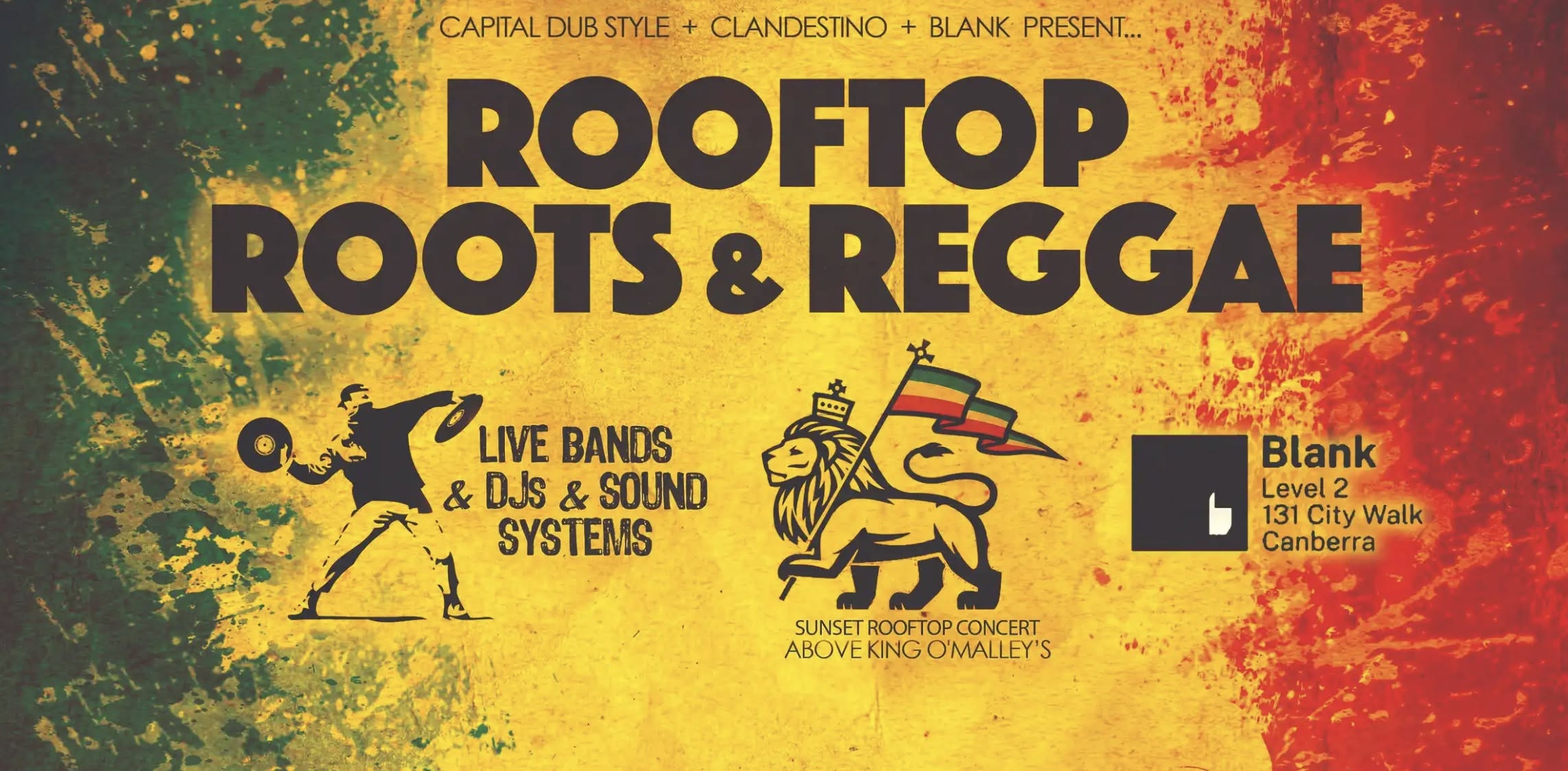 Event Poster for Rooftop Roots & Reggae – Winter Edition | Canberra | EventsontheHorizon.com
