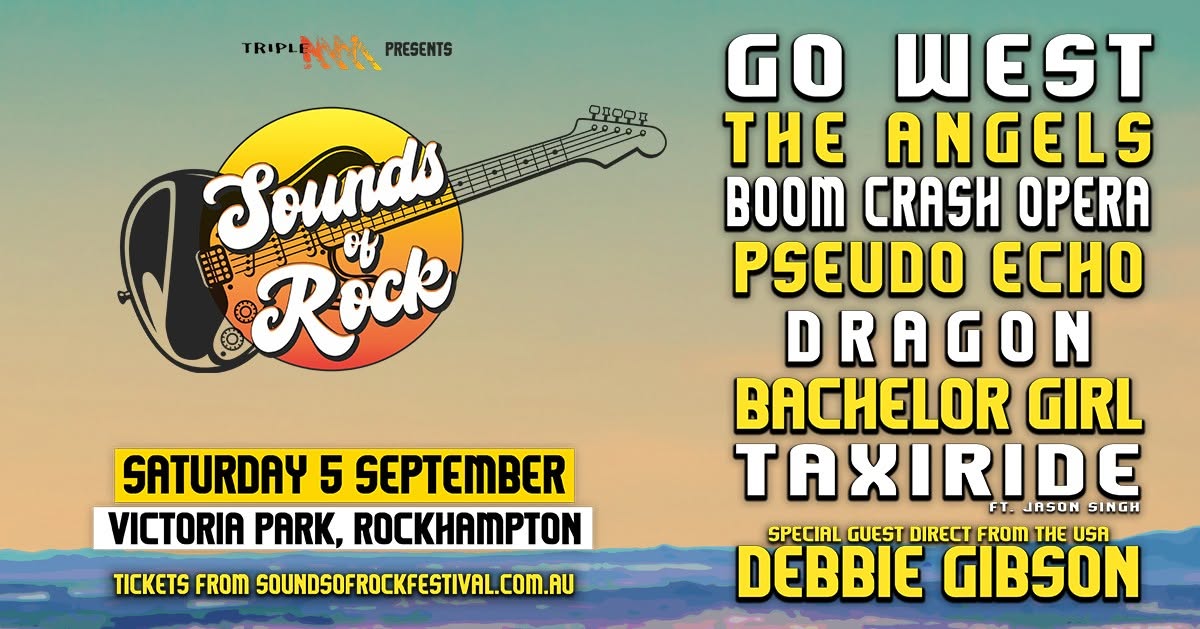 Event Poster for Sounds of Rock 2026 | Rockhampton | EventsontheHorizon.com