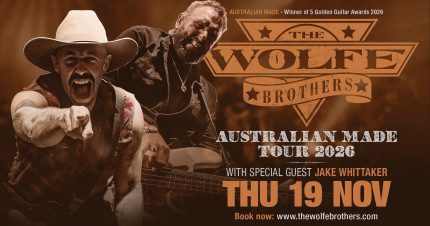 Card image for article, The Wolfe Brothers – Australian Made Tour 2026 | Bundaberg
