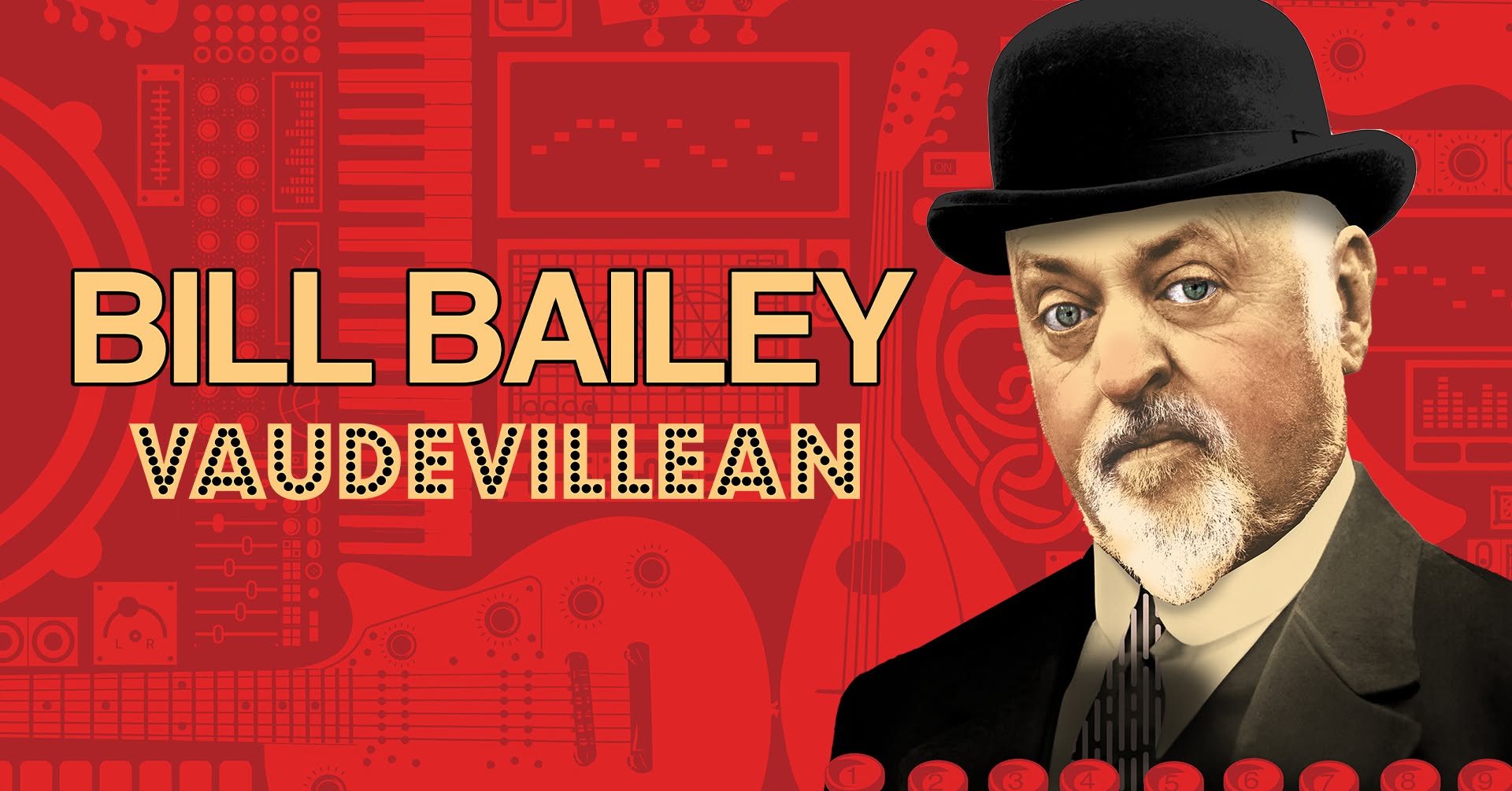 Event Poster for Bill Bailey – Vaudevillean | Adelaide | EventsontheHorizon.com