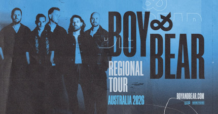Card image for article, Boy & Bear – Tripping Over Time Regional Tour | Canberra