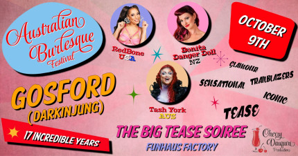 Card image for article, Australian Burlesque Festival: The Big Tease Soiree | Gosford