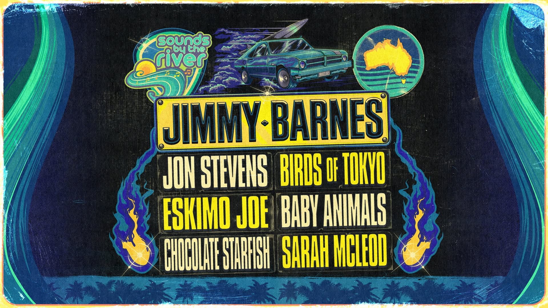 Event Poster for Sounds by the River 2027 | Mannum | EventsontheHorizon.com