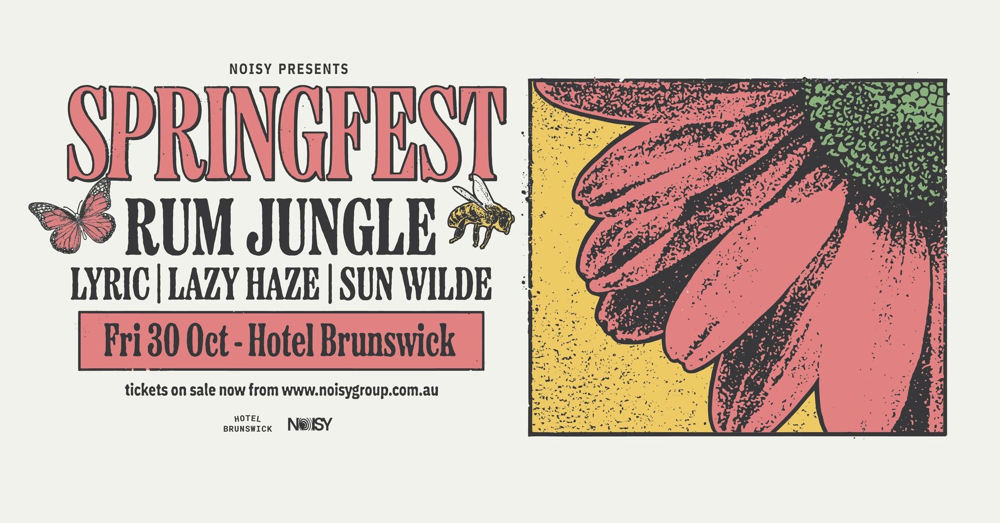 Event Poster for Springfest 2026 @ Hotel Brunswick | EventsontheHorizon.com