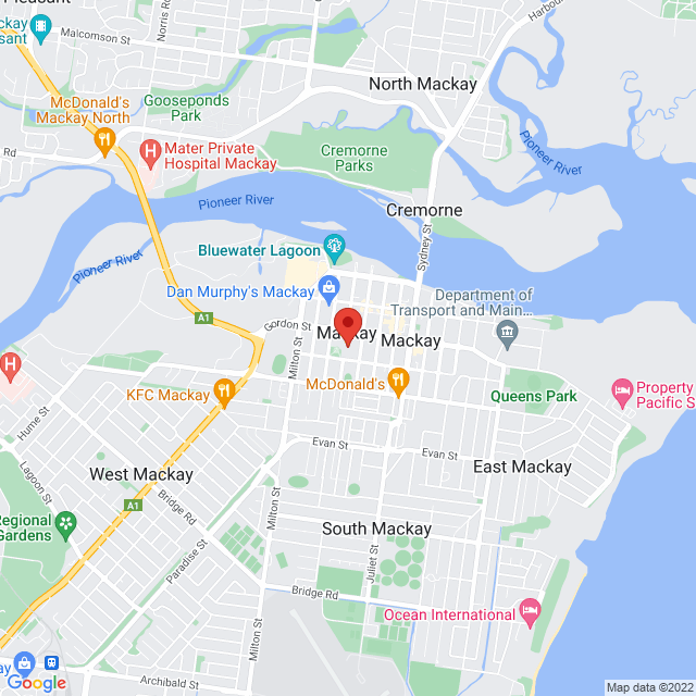 Map of event location, The Multicultural Comedy Gala | Mackay | EventsontheHorizon.com