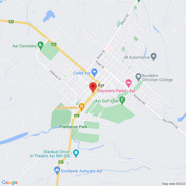 Map of event location, The Robertson Brothers 1960’s Variety TV Show | Ayr | EventsontheHorizon.com