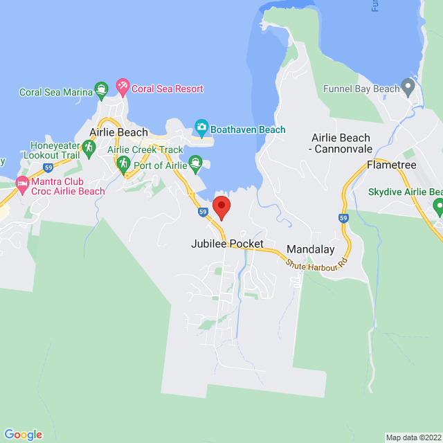 Map of event location, The Kieran McCarthy Band – Wrecked in Airlie | EventsontheHorizon.com