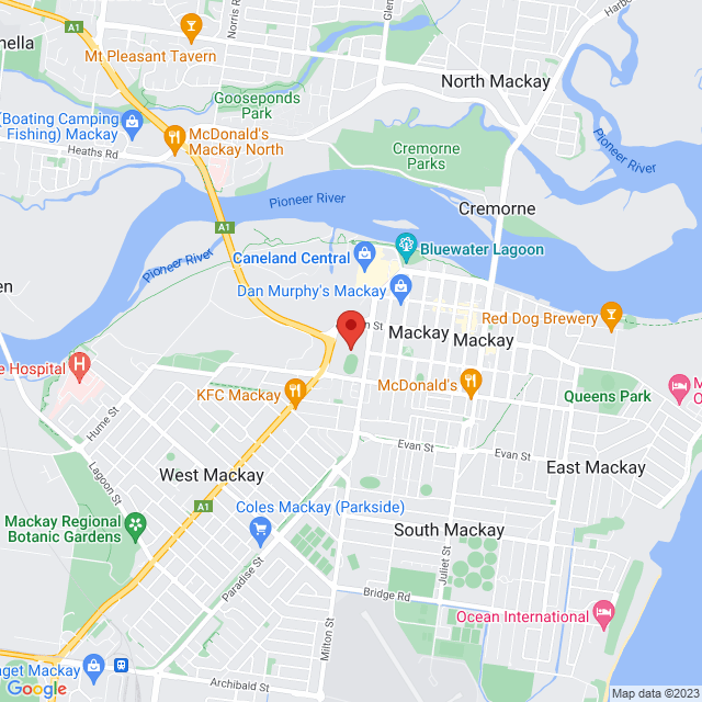 Map of event location, Mackay Showground Markets | EventsontheHorizon.com