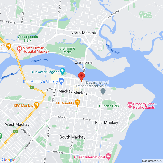Map of event location, Christmas Comedy Tour @ Ambassador Hotel | Mackay | EventsontheHorizon.com