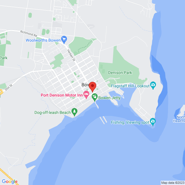 Map of event location, Trivia Mondays at Grand View Hotel | Bowen | EventsontheHorizon.com