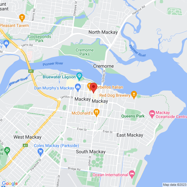 Map of event location, DJ Discretion (Sydney) @ The Rabbit Hole | Mackay | EventsontheHorizon.com