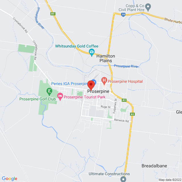 Map of event location, On by Circa @ Proserpine Entertainment Centre | EventsontheHorizon.com